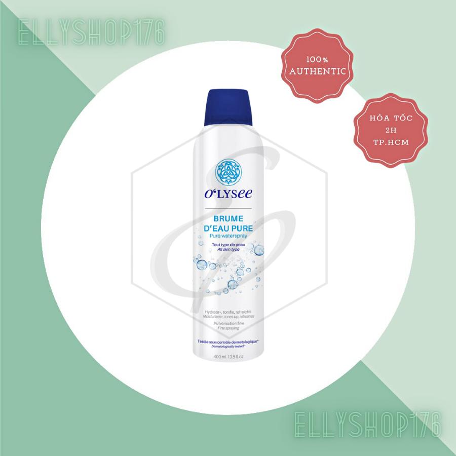 Xịt khoáng O'Lysee Pure Waterspray 400ml
